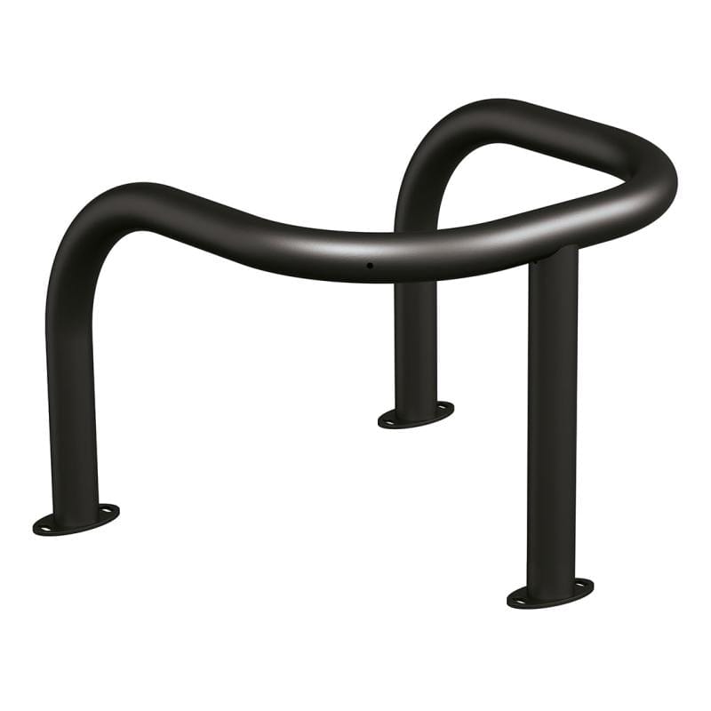 Cityscape Direct Pole Protector (60mm) Black (RAL 9005) / Base Plates