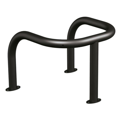 Cityscape Direct Pole Protector (60mm) Black (RAL 9005) / Base Plates