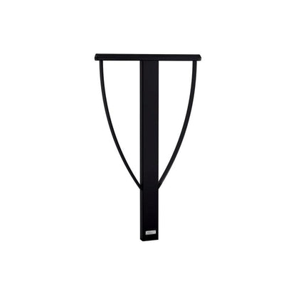 Cityscape Direct Lisbon Bicycle Stand Black (RAL 9005) / Concrete