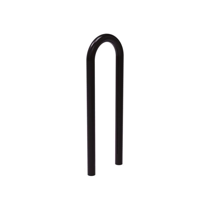 Cityscape Direct Trombone Bicycle Stand Black (RAL 9005) / Concrete