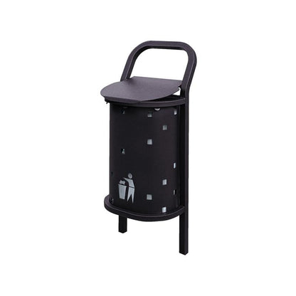 Cityscape Direct Conviviale Litter Bin Black (RAL 9005)