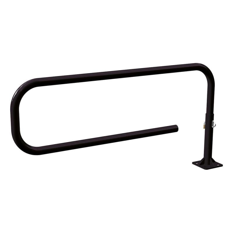 City Lightweight Swivel Barrier Black (RAL 9005)