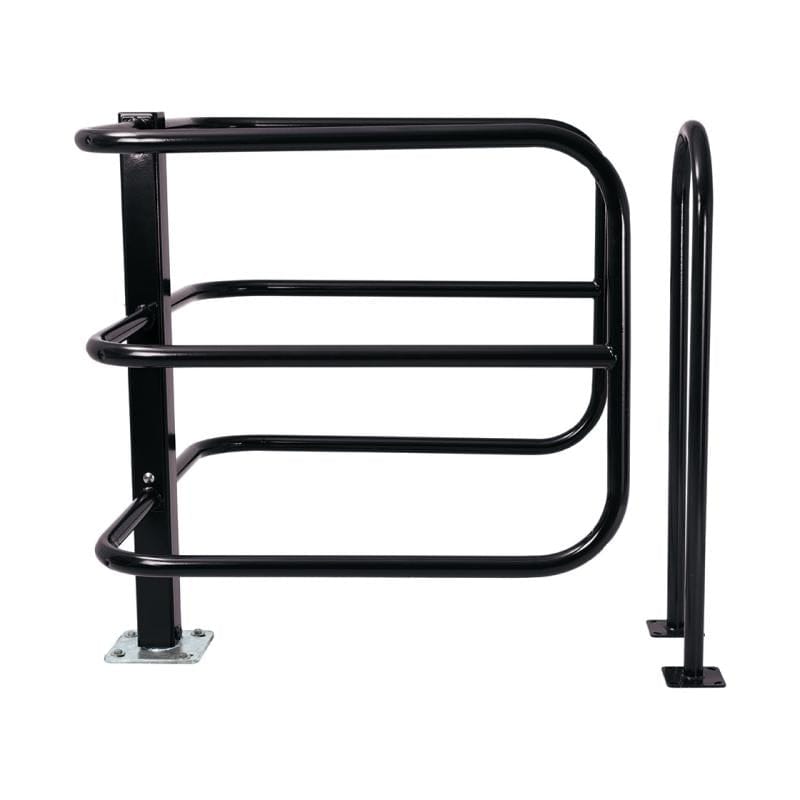 City Selective Swivel Barrier Black (RAL 9005)