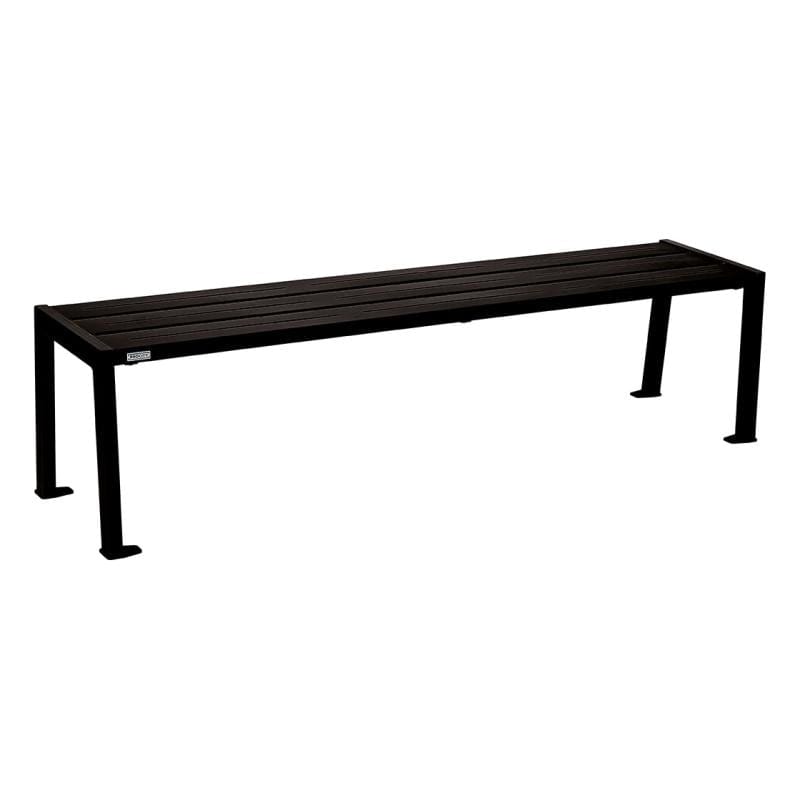 Cityscape Direct Silaos Bench (Steel) Black RAL 9005)
