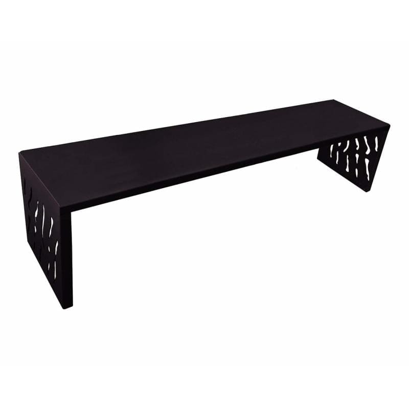 Cityscape Direct Venice Bench (Steel) Black RAL 9005)