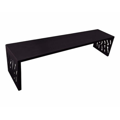Cityscape Direct Venice Bench (Steel) Black RAL 9005)