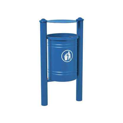 Cityscape Direct Province Litter Bin Blue (RAL 5010) / Agora