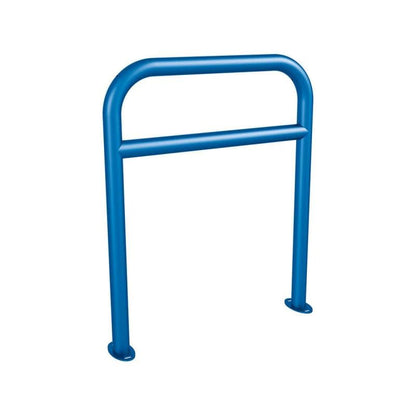 Cityscape Direct Sheffield Reinforced Bicycle Stand Blue (RAL 5010) / Base Plates