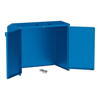 Cityscape Direct Berlin Wheelie Bin Enclosure Blue (RAL 5010)