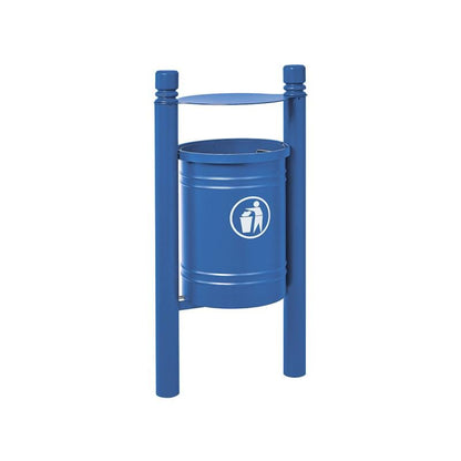 Cityscape Direct Province Litter Bin Blue (RAL 5010) / City