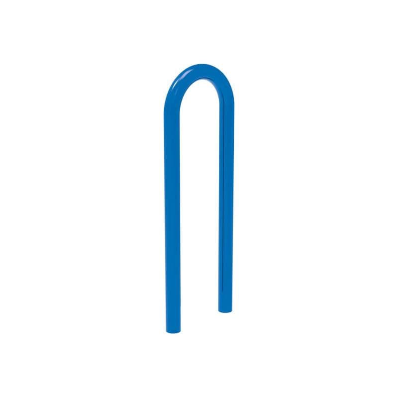 Cityscape Direct Trombone Bicycle Stand Blue (RAL 5010) / Concrete