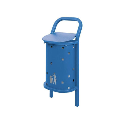 Cityscape Direct Conviviale Litter Bin Blue (RAL 5010)