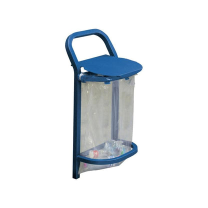 Cityscape Direct Conviviale Security Litter Bin Blue (RAL 5010)