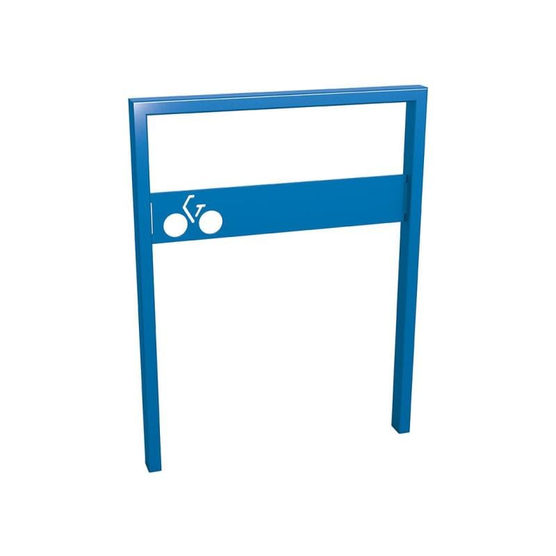 Cityscape Direct Milan Bicycle Stand Blue (RAL 5010) / Signed / Concreted