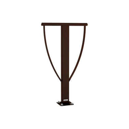 Cityscape Direct Lisbon Bicycle Stand Brown (RAL 8017) / Base Plates