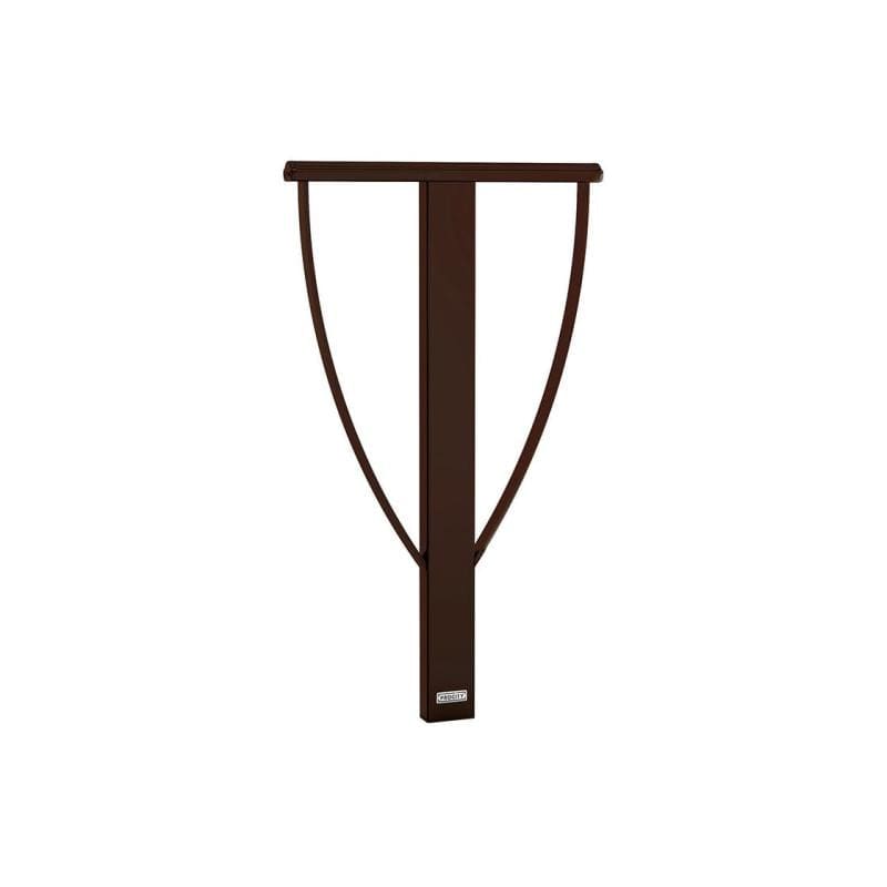 Cityscape Direct Lisbon Bicycle Stand Brown (RAL 8017) / Concrete
