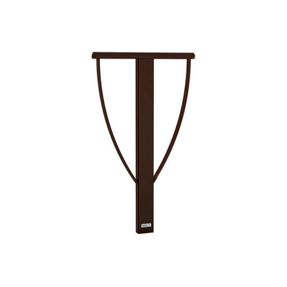 Cityscape Direct Lisbon Bicycle Stand Brown (RAL 8017) / Concrete