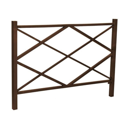 Cityscape Direct Diamond Railing Brown (RAL 8017)