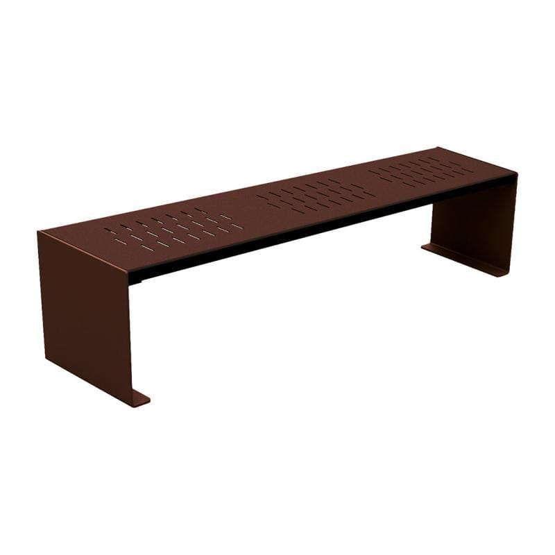 Cityscape Direct Kube Bench (Steel) Brown (RAL 8017)