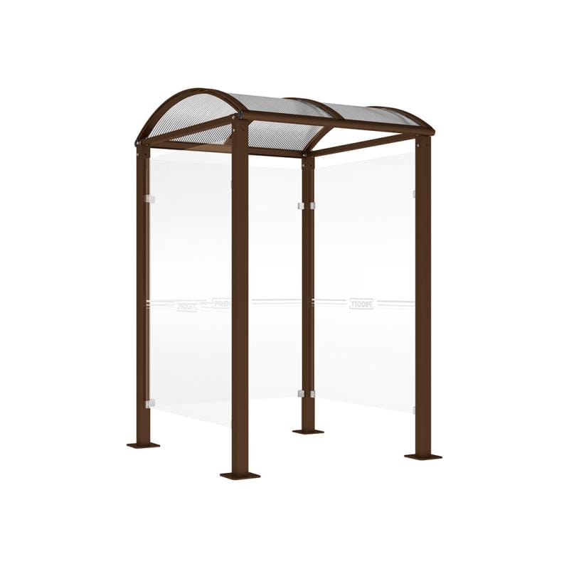 Cityscape Direct Voute Cash/Ticket Machine Shelter Brown (RAL 8017)