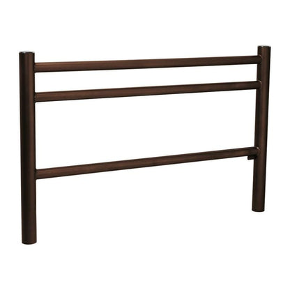 Cityscape Direct Trio Railing Brushed Steel / Black (RAL 9005)