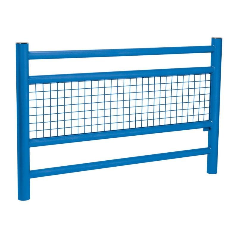 Cityscape Direct Linea Railing Brushed Steel / Blue (RAL 5010)