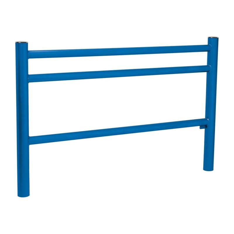 Cityscape Direct Trio Railing Brushed Steel / Blue (RAL 5010)