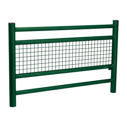 Cityscape Direct Linea Railing Brushed Steel / Green (RAL 6005)