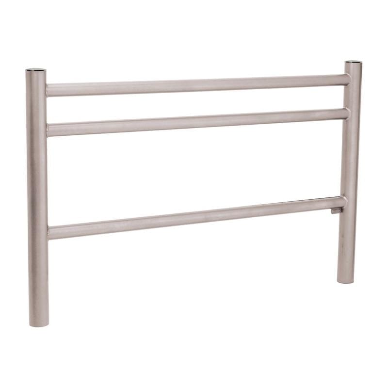 Cityscape Direct Trio Railing Brushed Steel / Light Grey (RAL 7044)