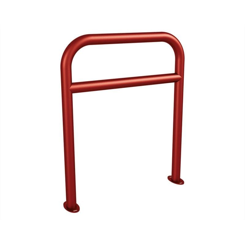 Cityscape Direct Sheffield Reinforced Bicycle Stand Burgundy (RAL 3004) / Base Plates
