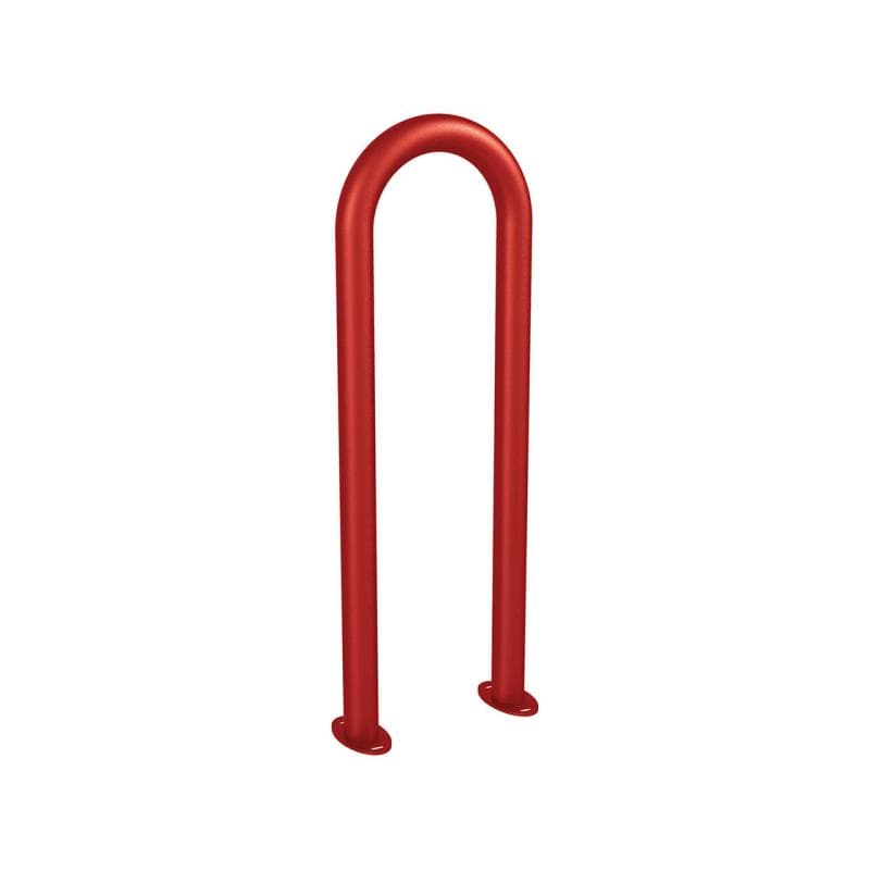 Cityscape Direct Trombone Bicycle Stand Burgundy (RAL 3004) / Base Plates