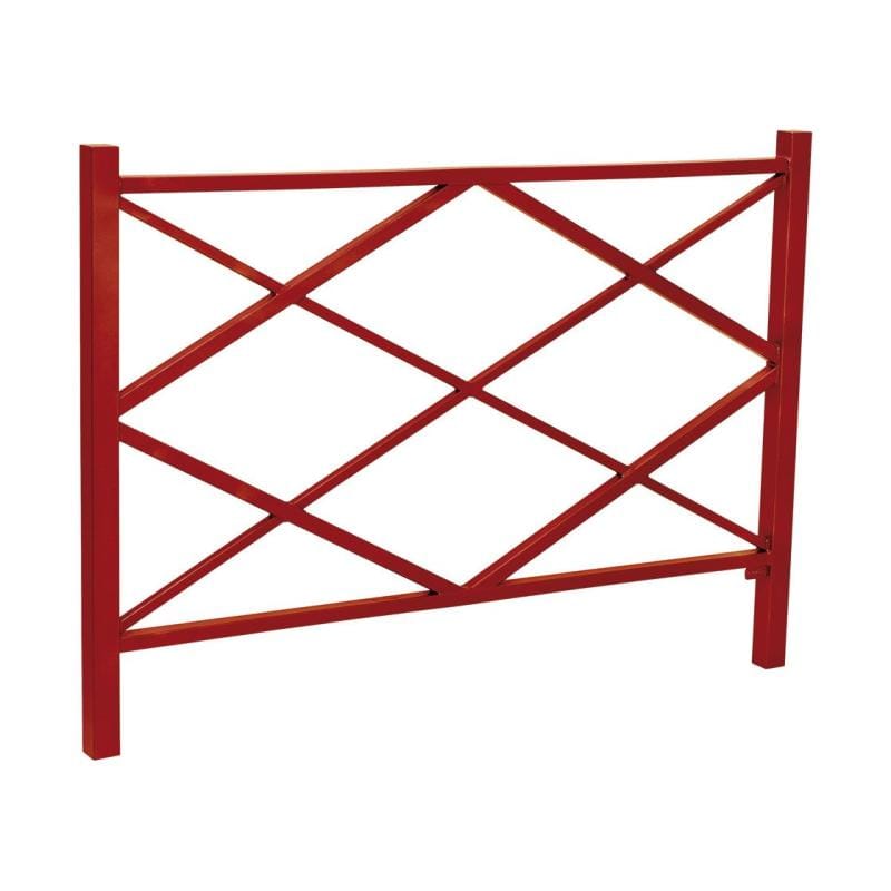 Cityscape Direct Diamond Railing Burgundy (RAL 3004)