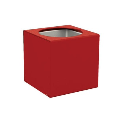 Cityscape Direct Kube Planter (Steel) Burgundy (RAL 3004)