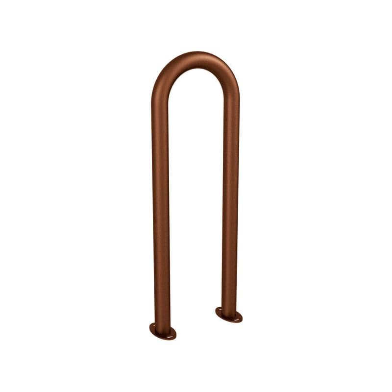 Cityscape Direct Trombone Bicycle Stand Corten Effect / Base Plates