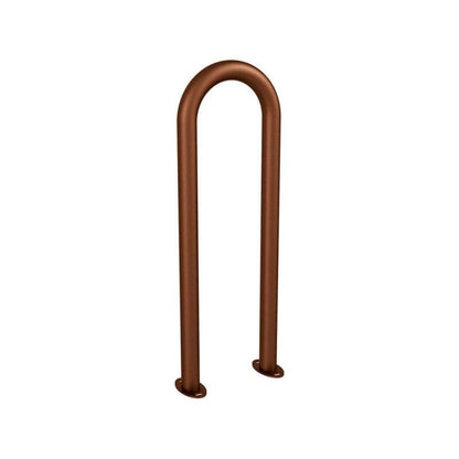 Cityscape Direct Trombone Bicycle Stand Corten Effect / Base Plates