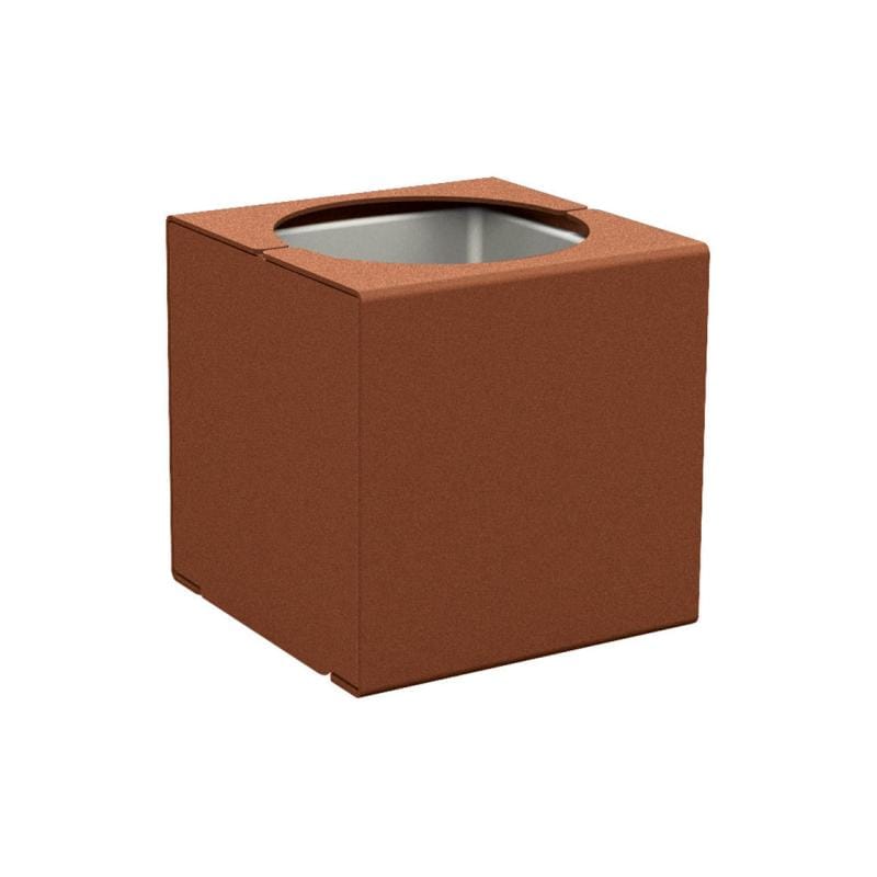 Cityscape Direct Kube Planter (Steel) Corten Effect