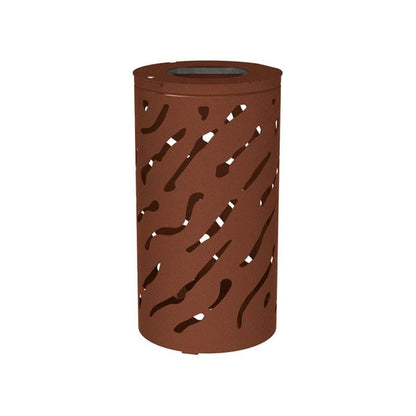 Cityscape Direct Venice Litter Bin Corten Effect / No Bucket