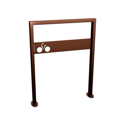 Cityscape Direct Milan Bicycle Stand Corten Effect / Signed / Base Plates
