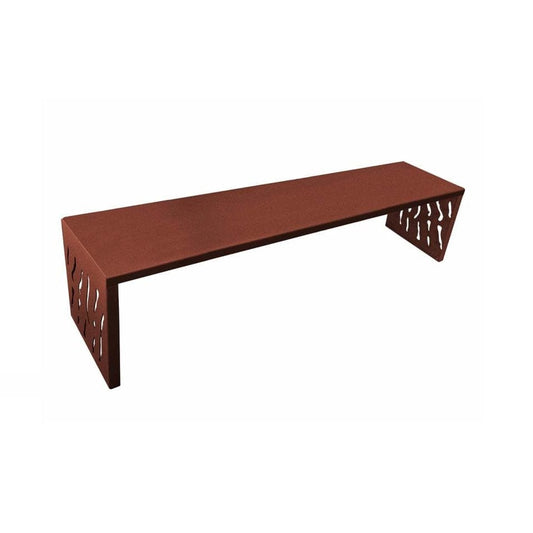 Cityscape Direct Venice Bench (Steel) Corten Effect