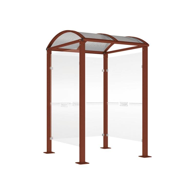 Cityscape Direct Voute Cash/Ticket Machine Shelter Corten Effect