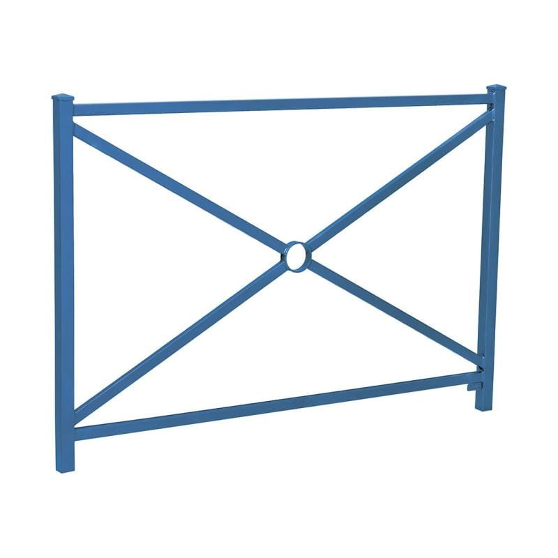 Cityscape Direct Jersey Railing Cross / Blue (RAL 5010)