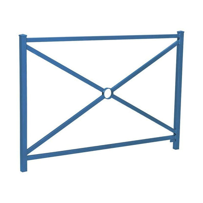 Cityscape Direct Jersey Railing Cross / Blue (RAL 5010)