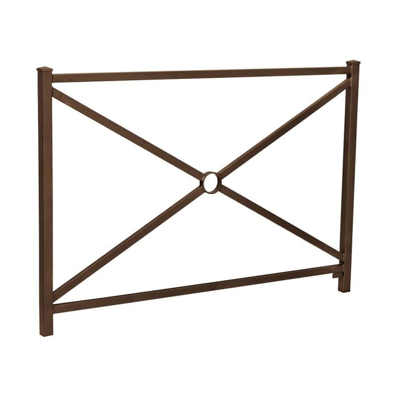 Cityscape Direct Jersey Railing Cross / Brown (RAL 8017)