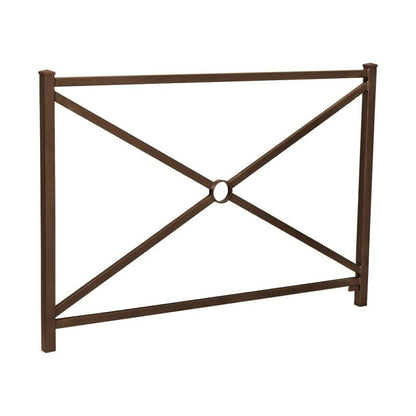Cityscape Direct Jersey Railing Cross / Brown (RAL 8017)