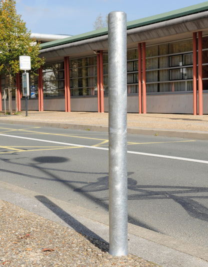 Cityscape Direct Dome Top Steel Bollard (Galvanised Version)