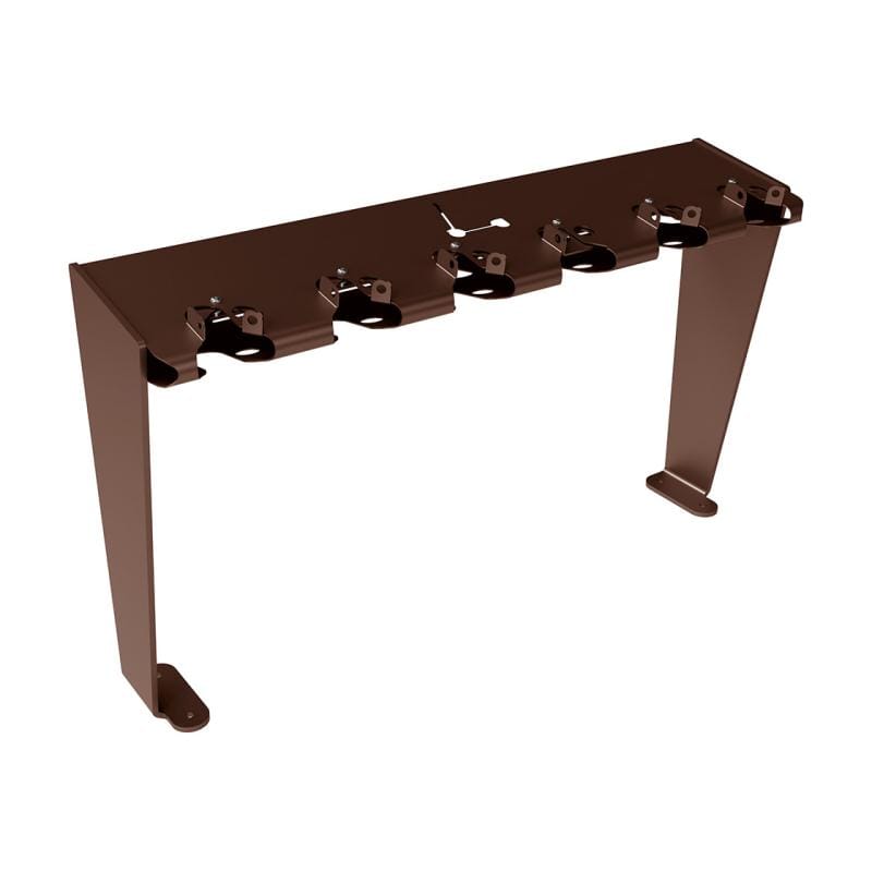 Cityscape Direct Scooter Rack Floor Mounted / Brown (RAL 8017)