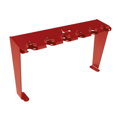 Cityscape Direct Scooter Rack Floor Mounted / Burgundy (RAL 3004)