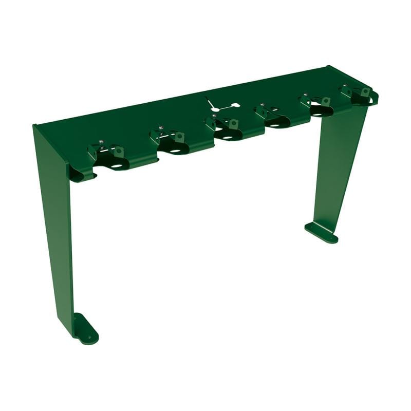 Cityscape Direct Scooter Rack Floor Mounted / Green (RAL 6005)
