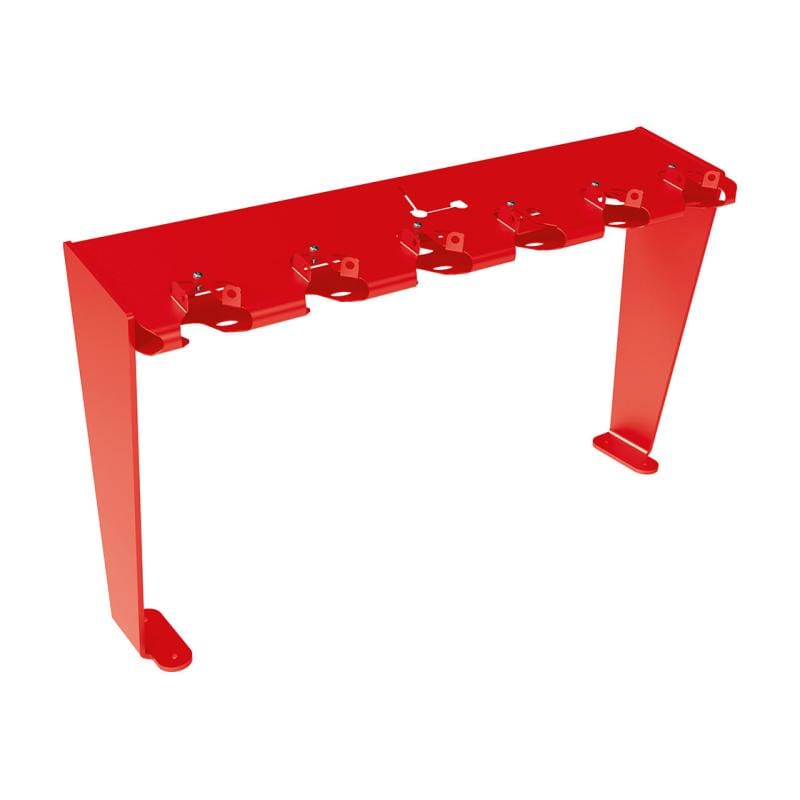 Cityscape Direct Scooter Rack Floor Mounted / Red (RAL 3020)
