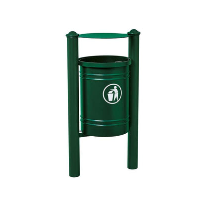 Cityscape Direct Province Litter Bin Green (RAL 6005) / Agora